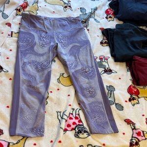 Under Armour lavender leggings